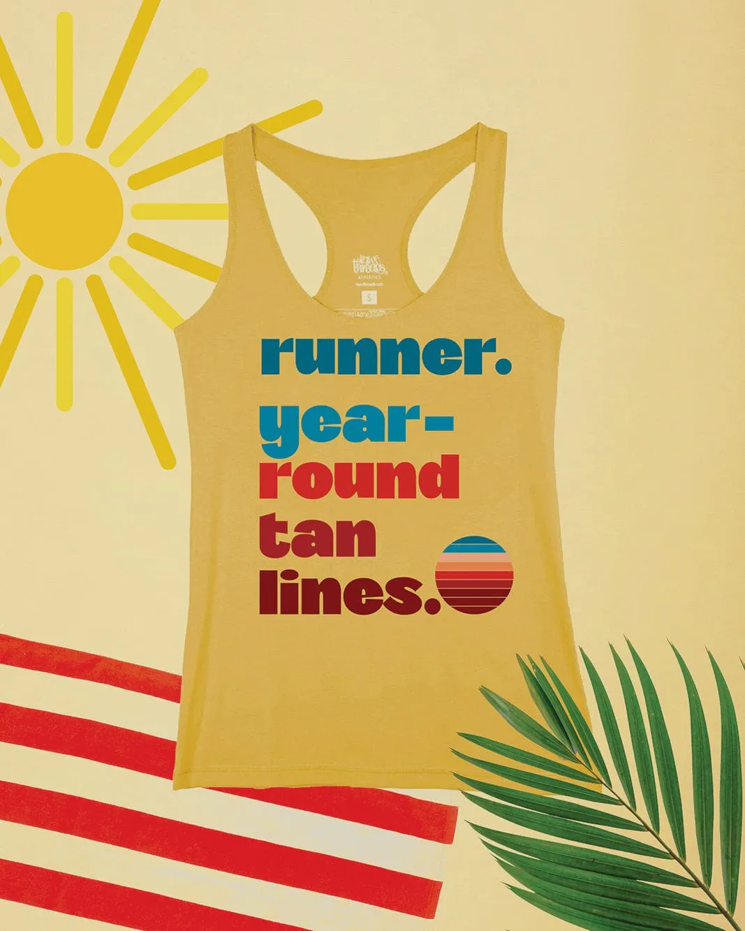 Runner. Year Round Tan Lines.