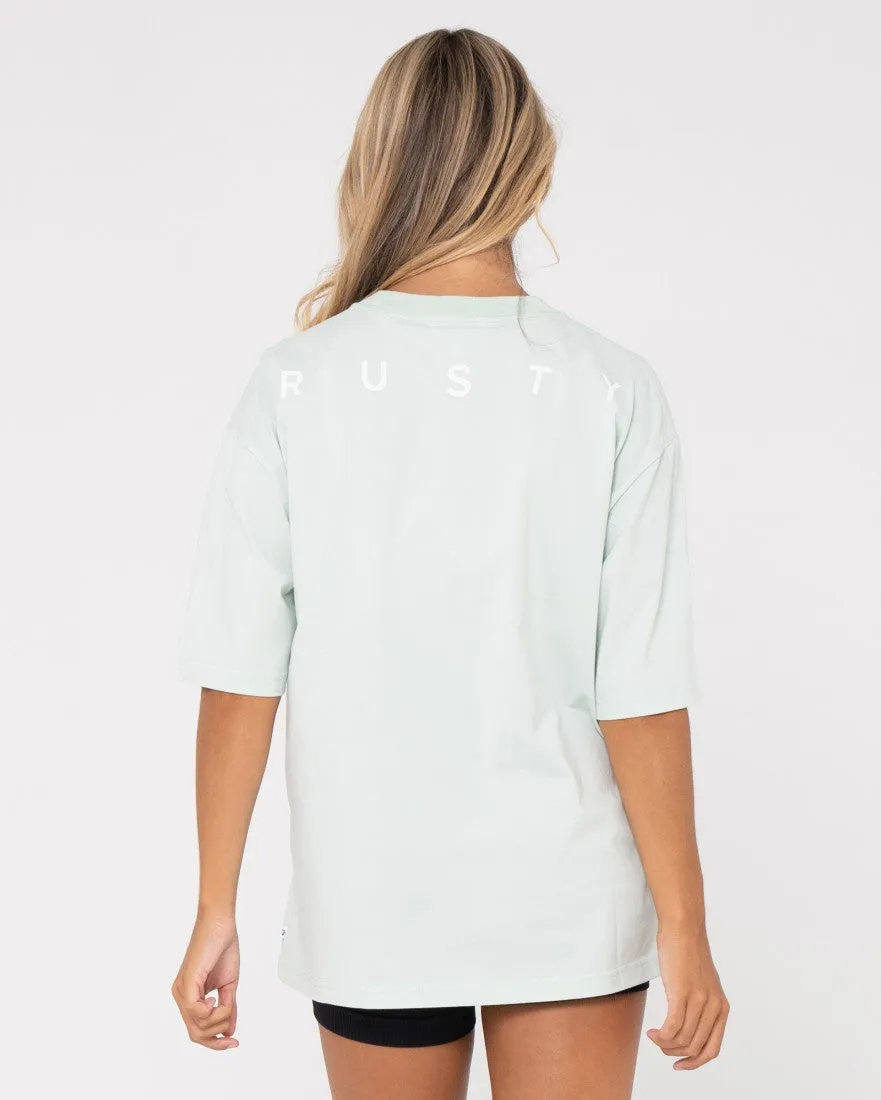 Rusty Essentials Back Oversized Tee
