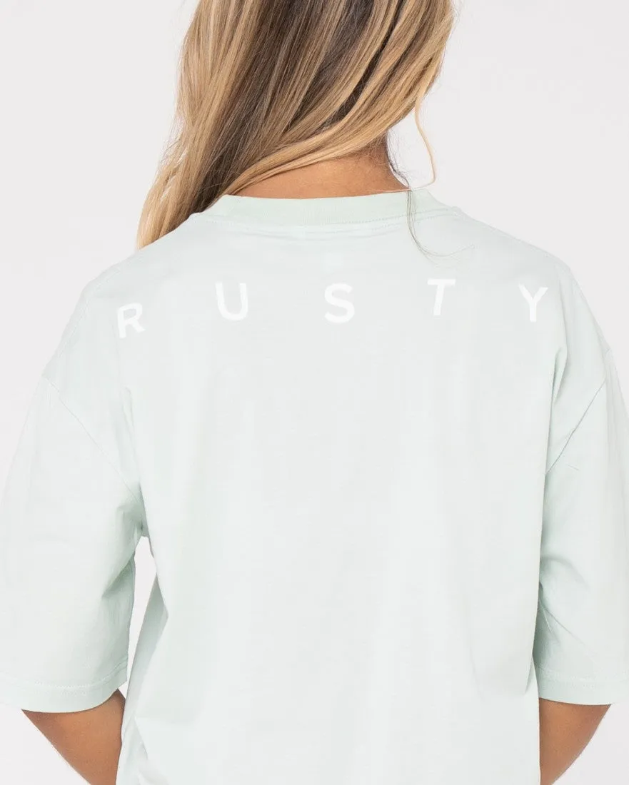 Rusty Essentials Back Oversized Tee