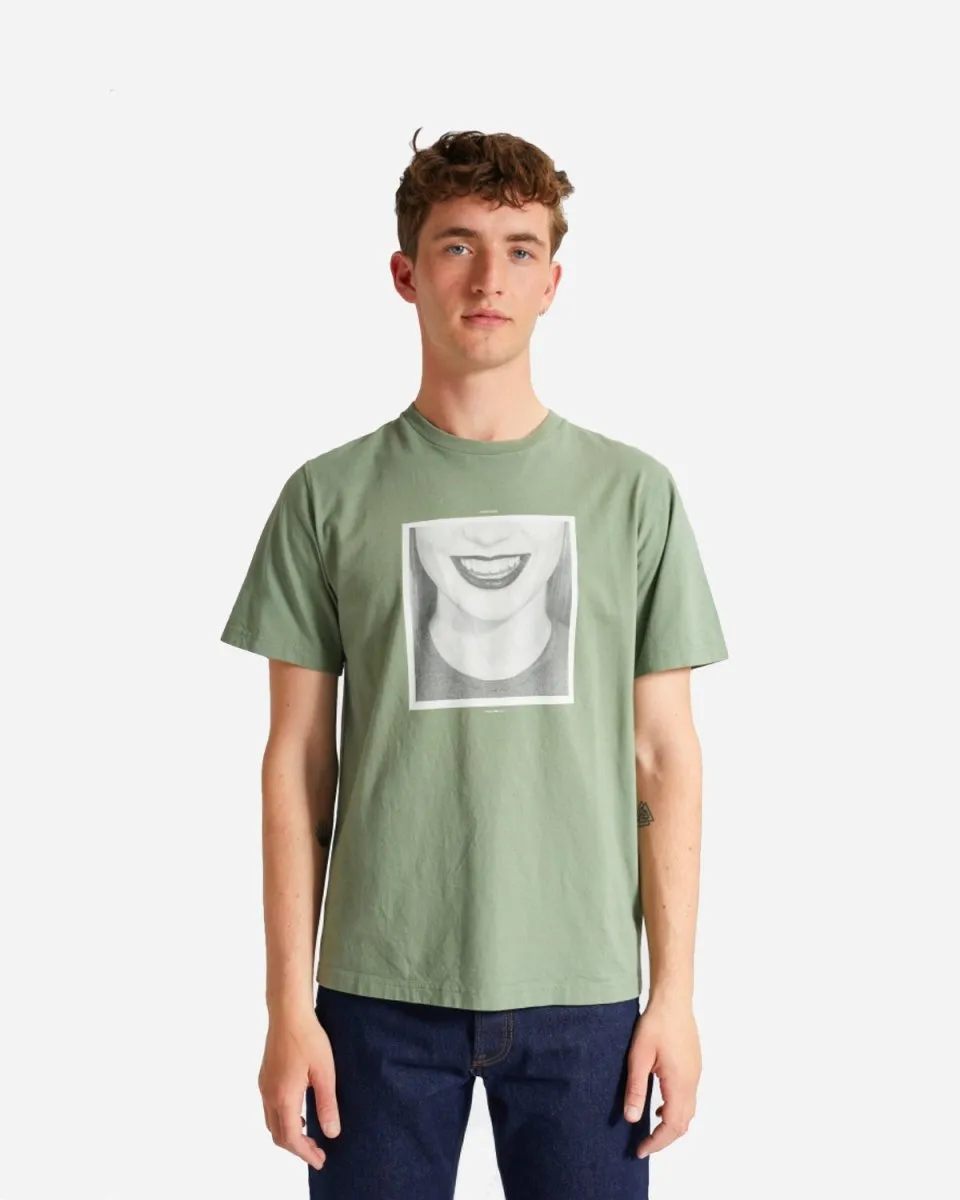 Sami CS Smile T-shirt - Light Green