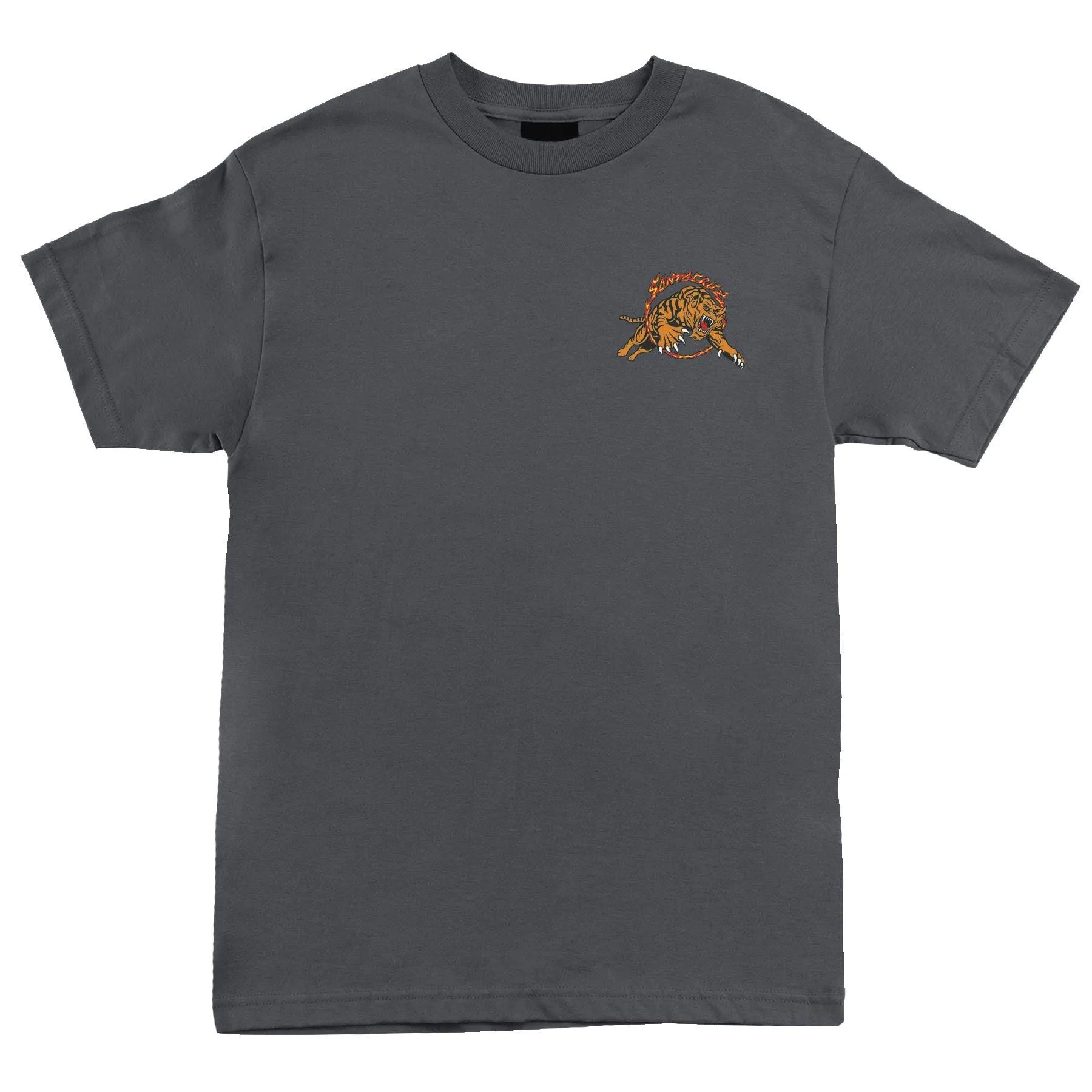 SANTA CRUZ Salba Tiger Tee Charcoal