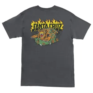 SANTA CRUZ Salba Tiger Tee Charcoal