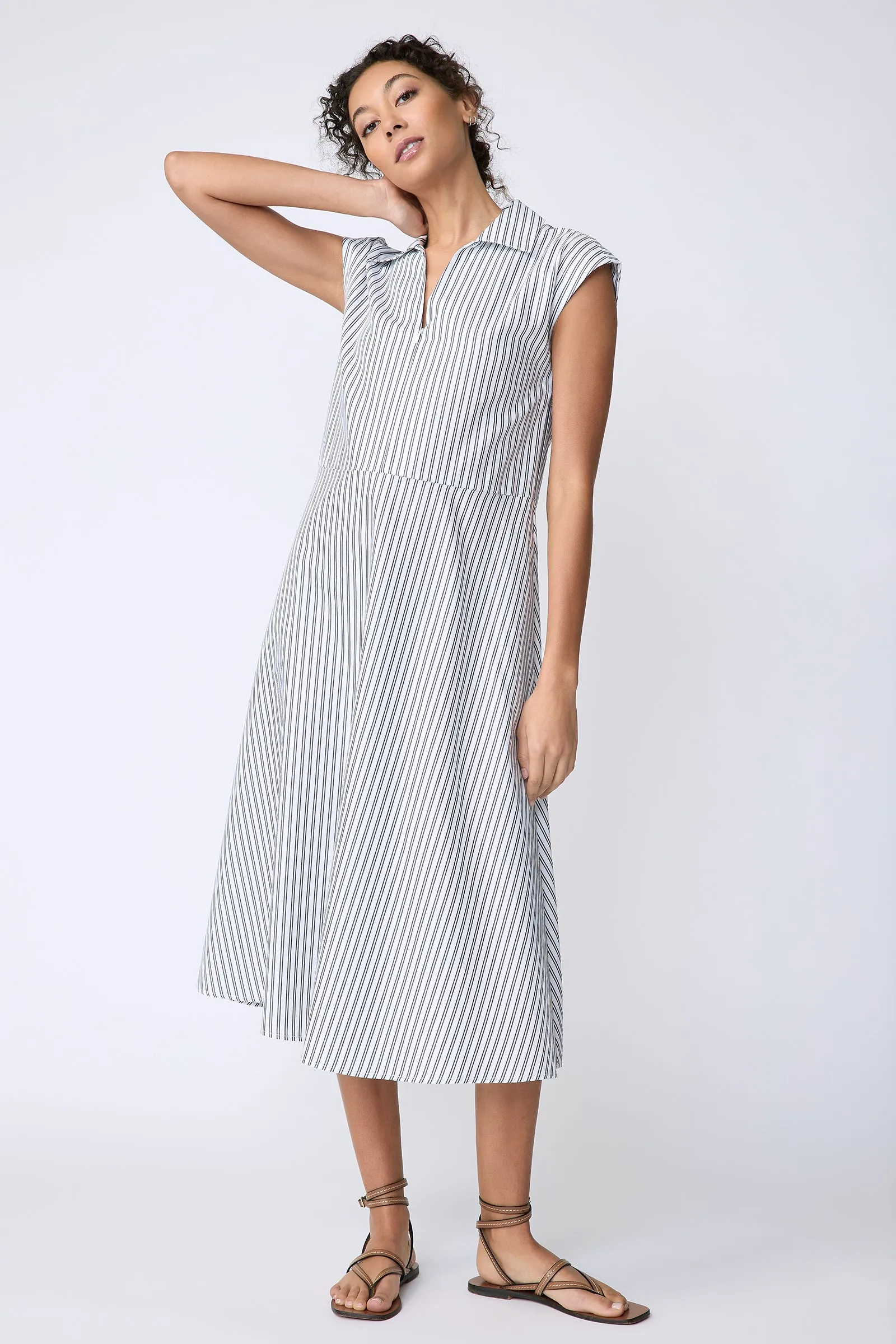Savannah Dress - Double Stripe