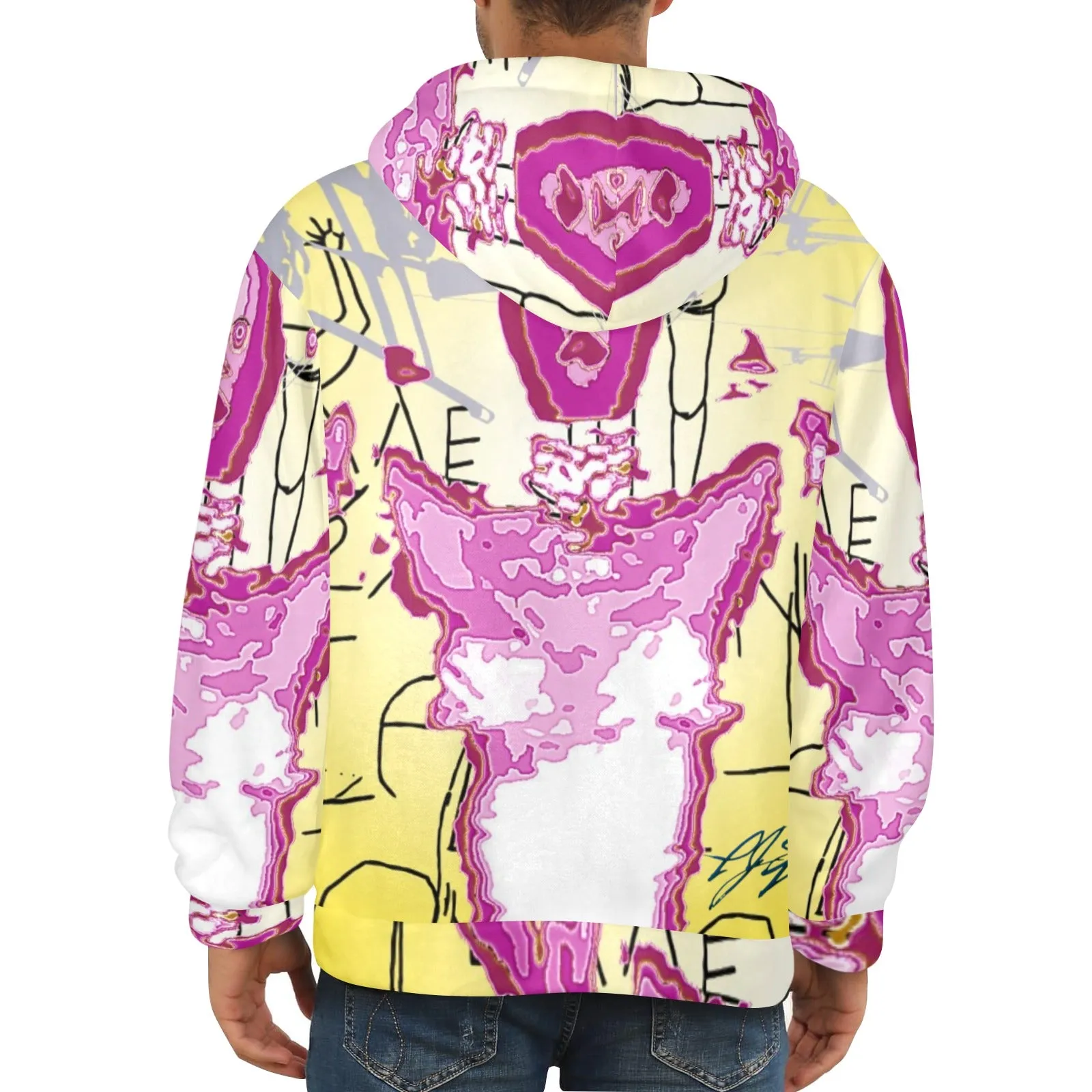 Scanner Men's Flannel Hoodie