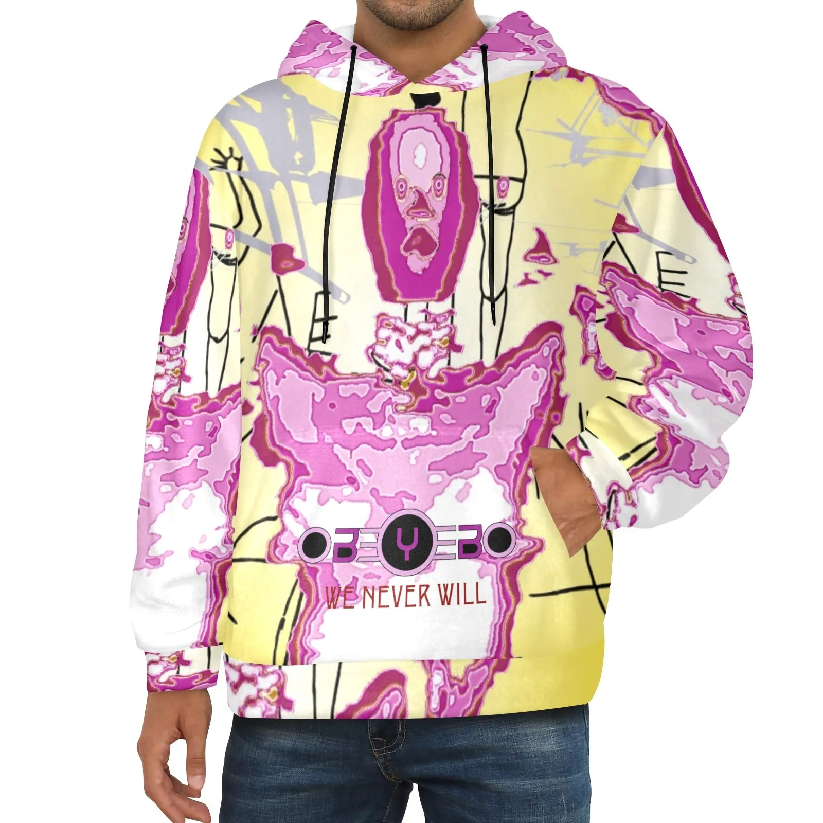 Scanner Men's Flannel Hoodie