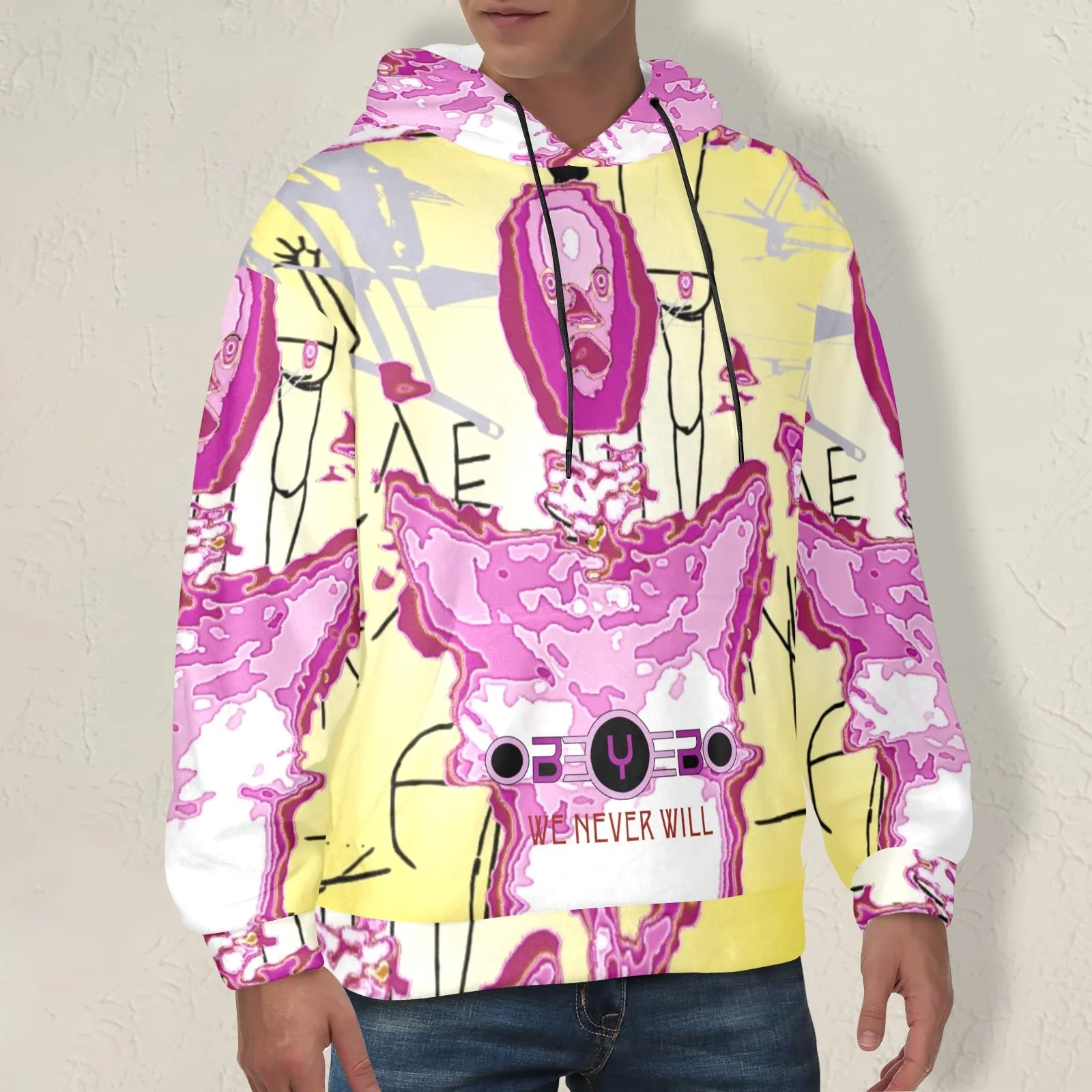 Scanner Men's Flannel Hoodie