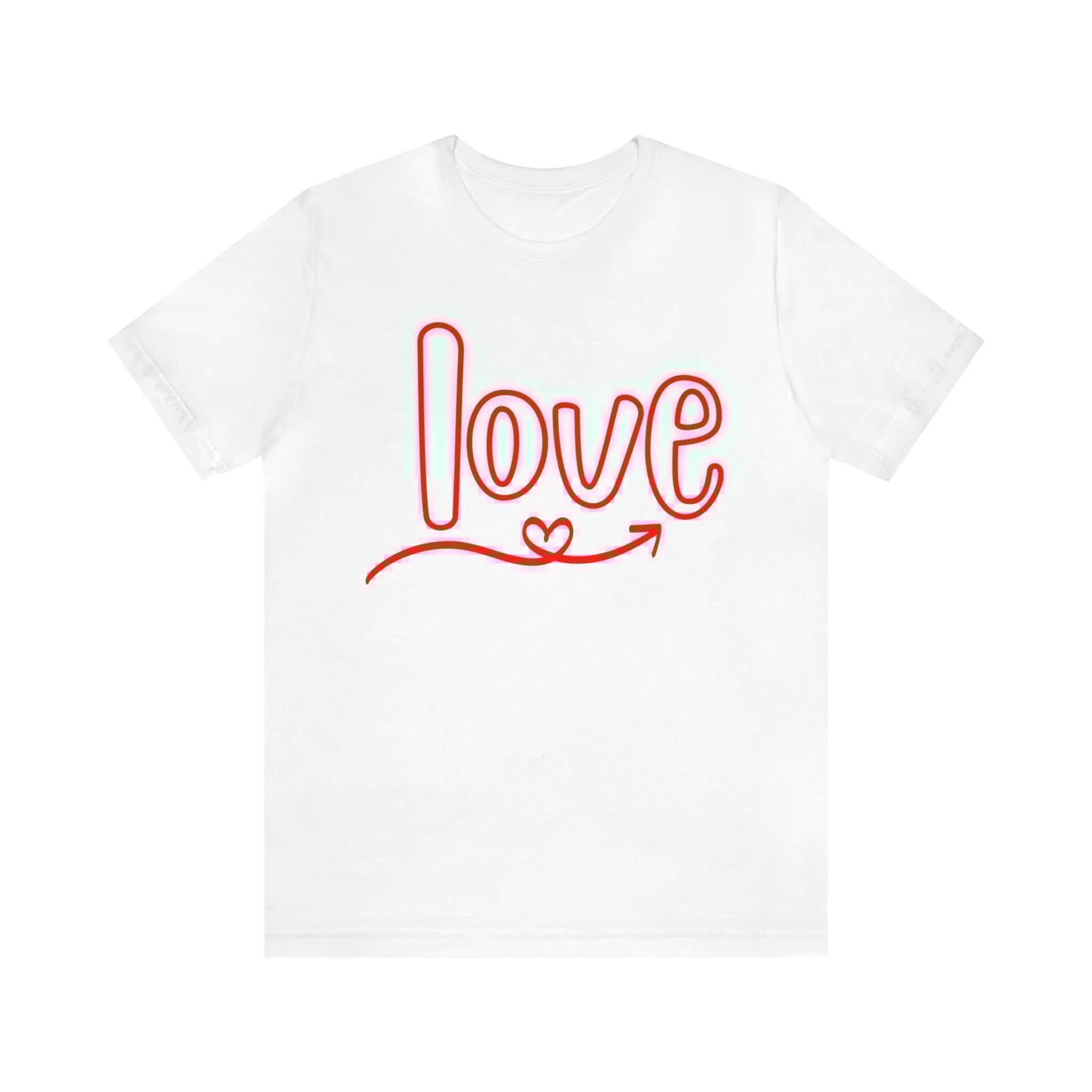 Script Love Short Sleeve T-Shirt