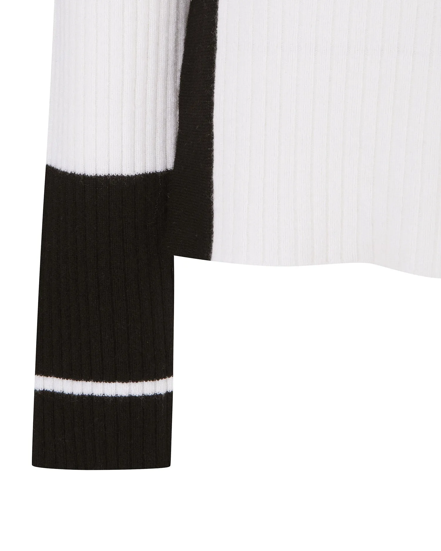 Side Slit Turtleneck