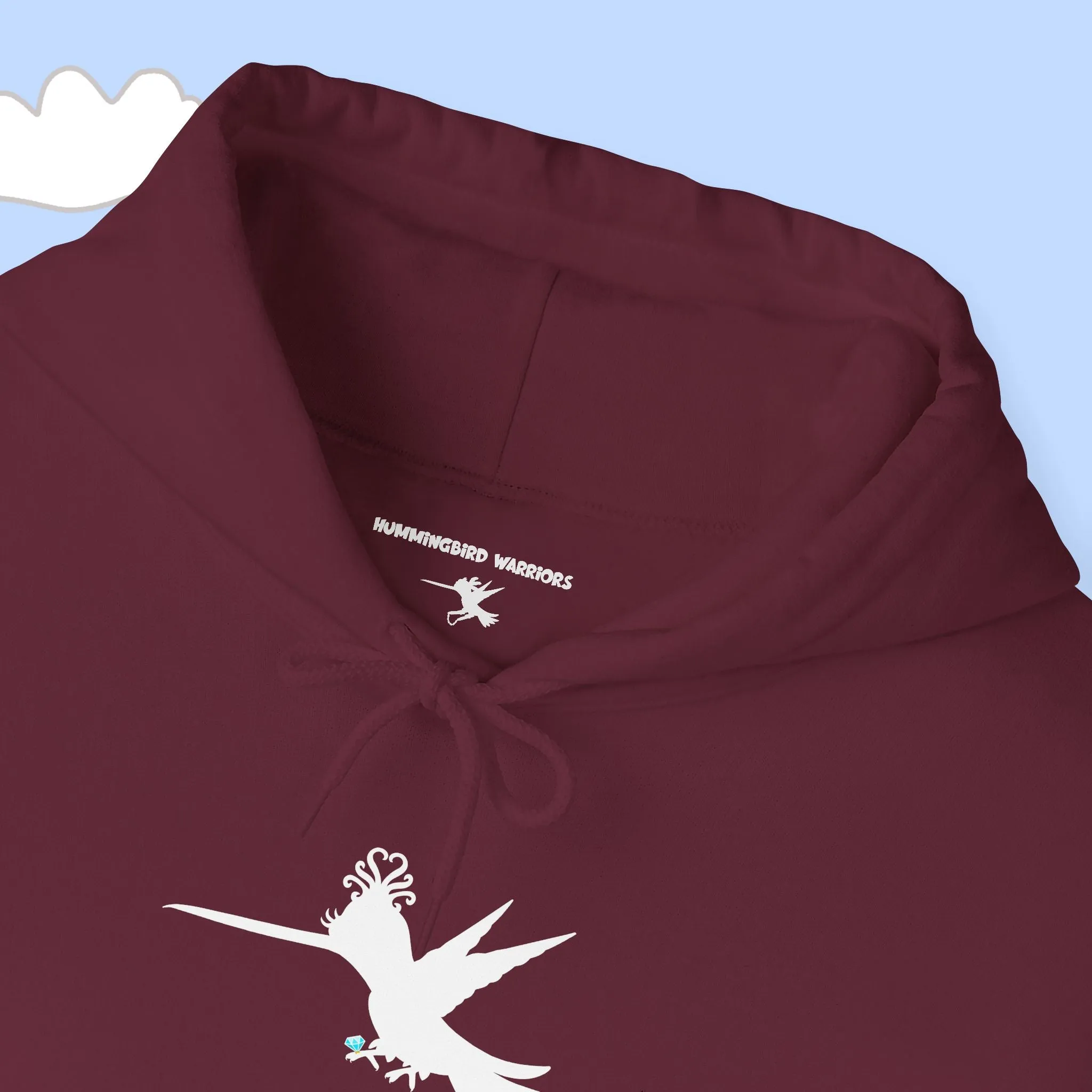 Silhouette Diamond Heavy Blend™ Hooded Sweatshirt