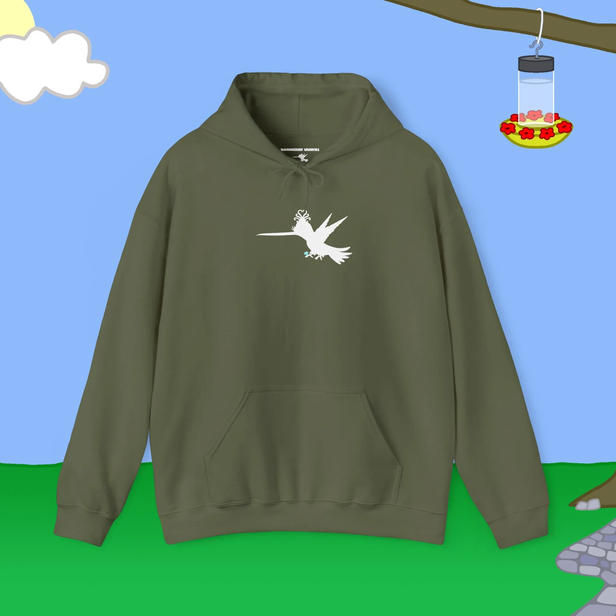 Silhouette Diamond Heavy Blend™ Hooded Sweatshirt