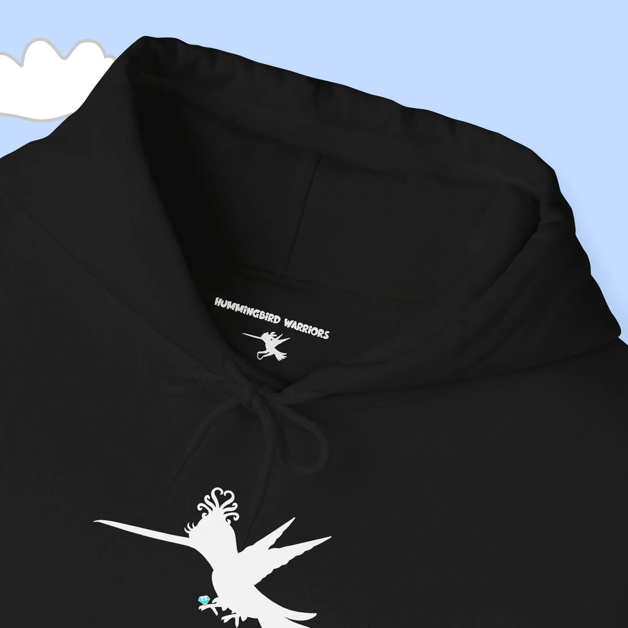 Silhouette Diamond Heavy Blend™ Hooded Sweatshirt
