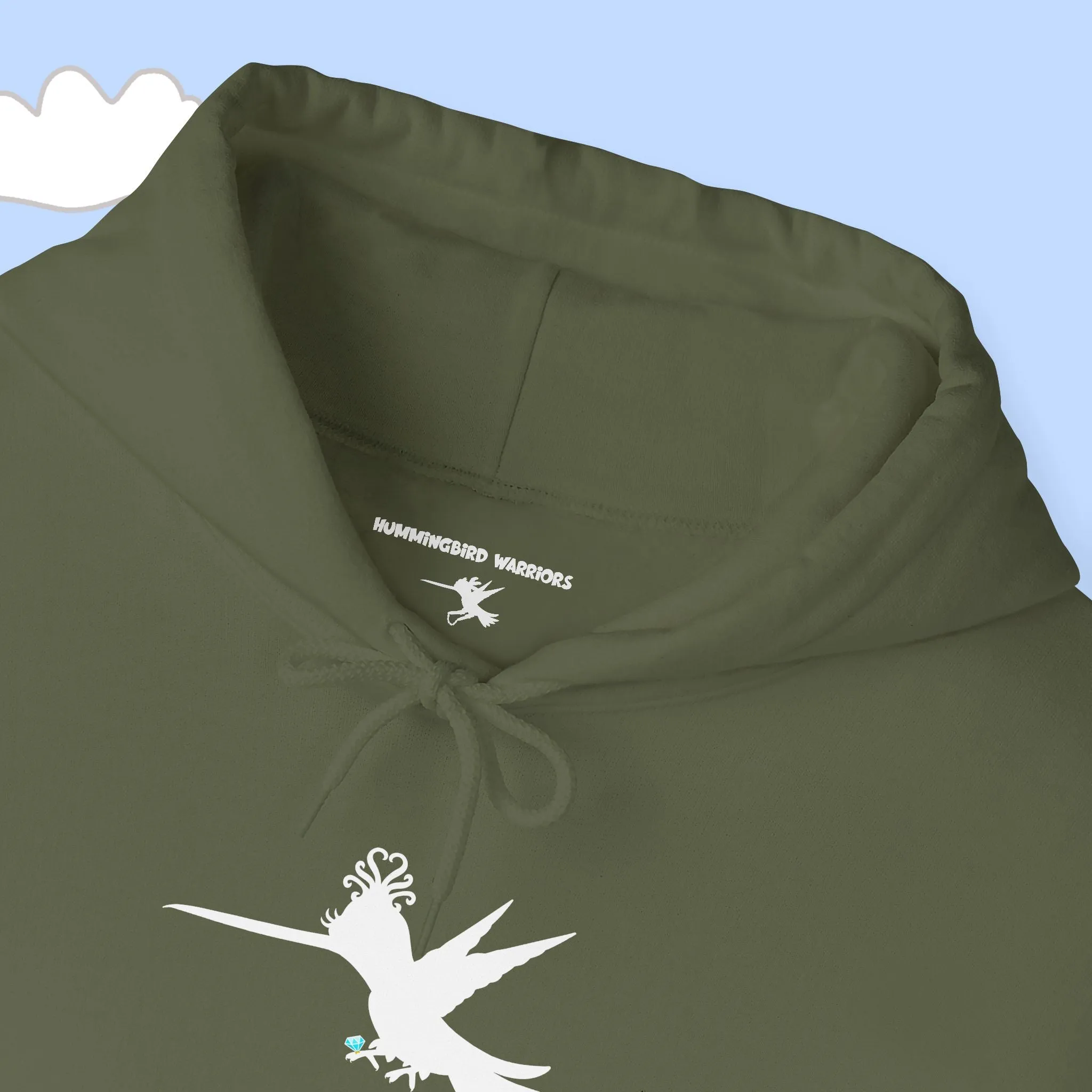 Silhouette Diamond Heavy Blend™ Hooded Sweatshirt