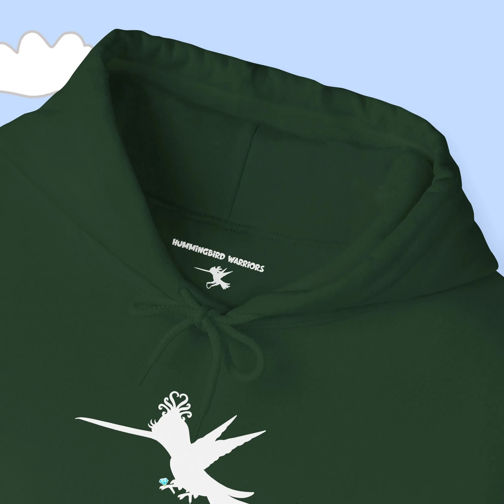 Silhouette Diamond Heavy Blend™ Hooded Sweatshirt
