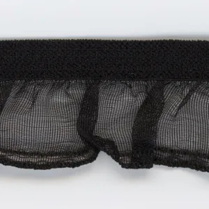 Single Frill Stretch #50 Black