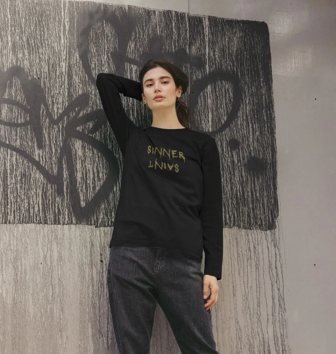 Sinner Saint Long Sleeve T  Shirt