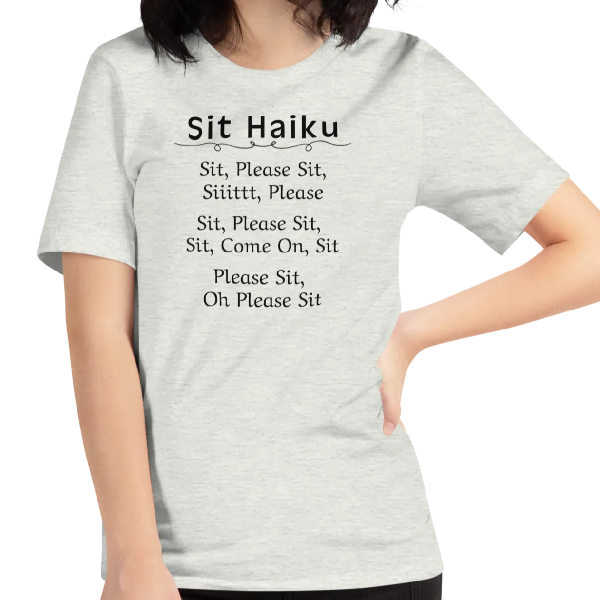 Sit Haiku T-Shirts - Light