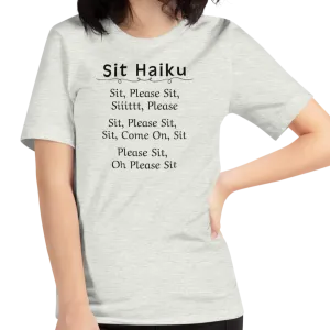 Sit Haiku T-Shirts - Light