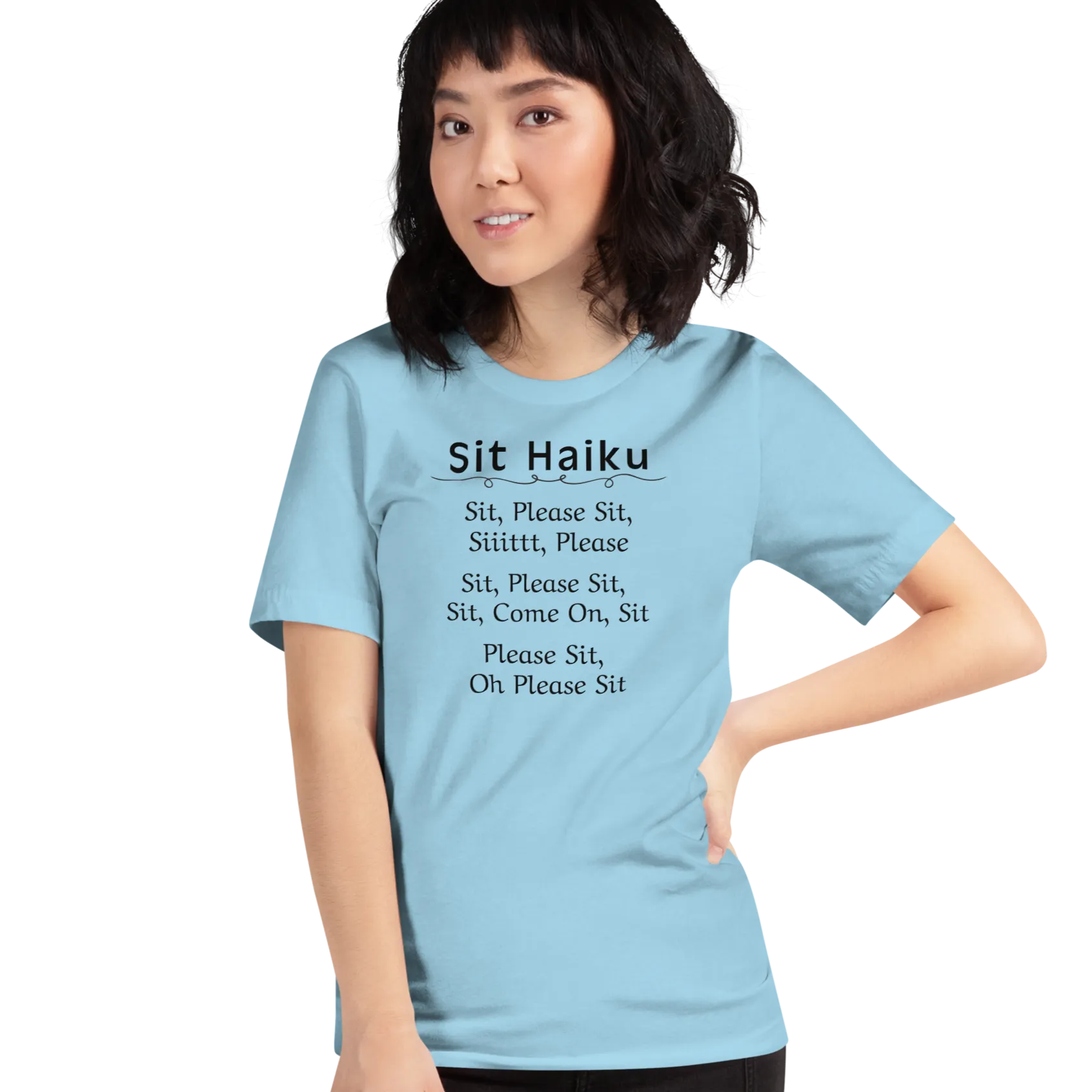 Sit Haiku T-Shirts - Light