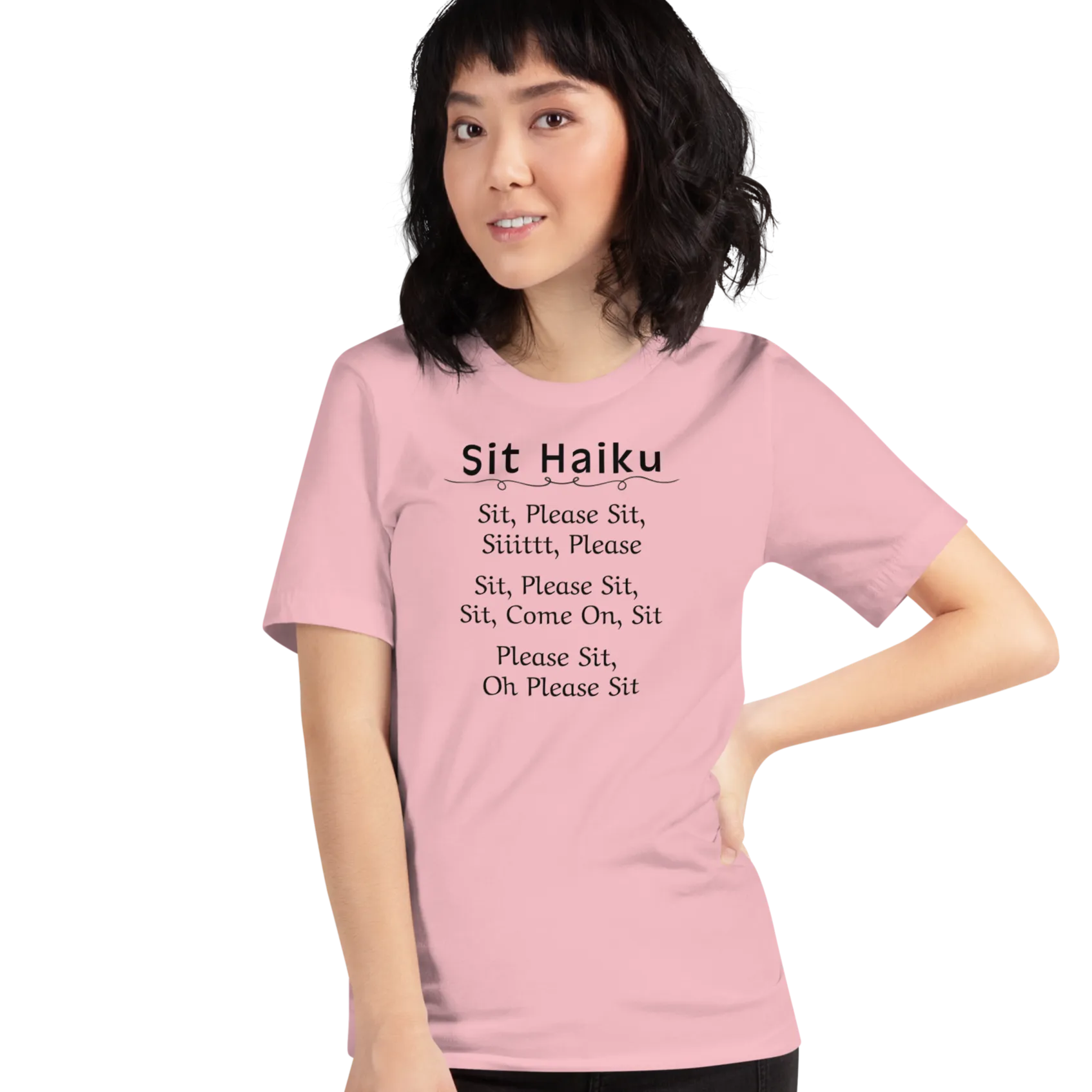 Sit Haiku T-Shirts - Light