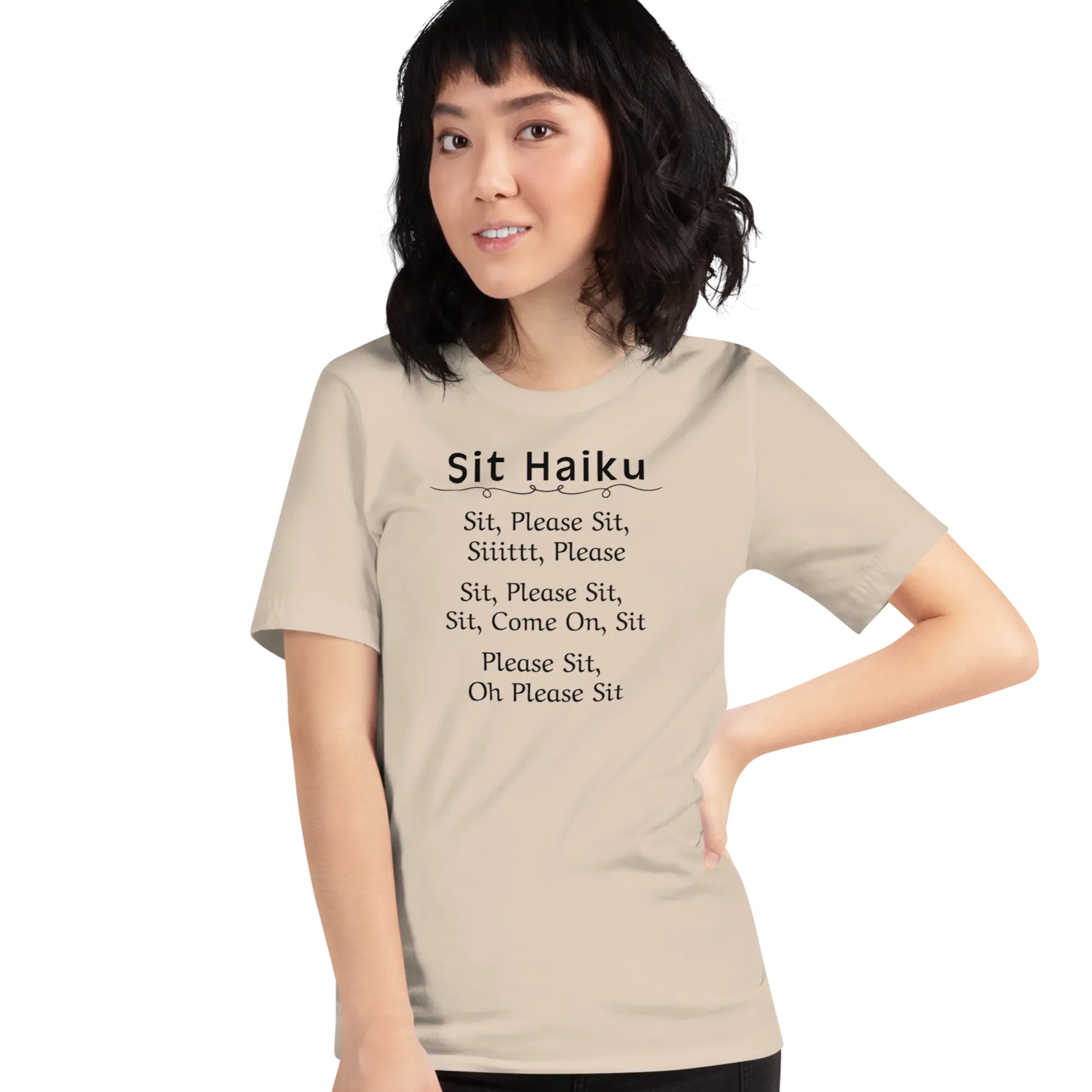 Sit Haiku T-Shirts - Light