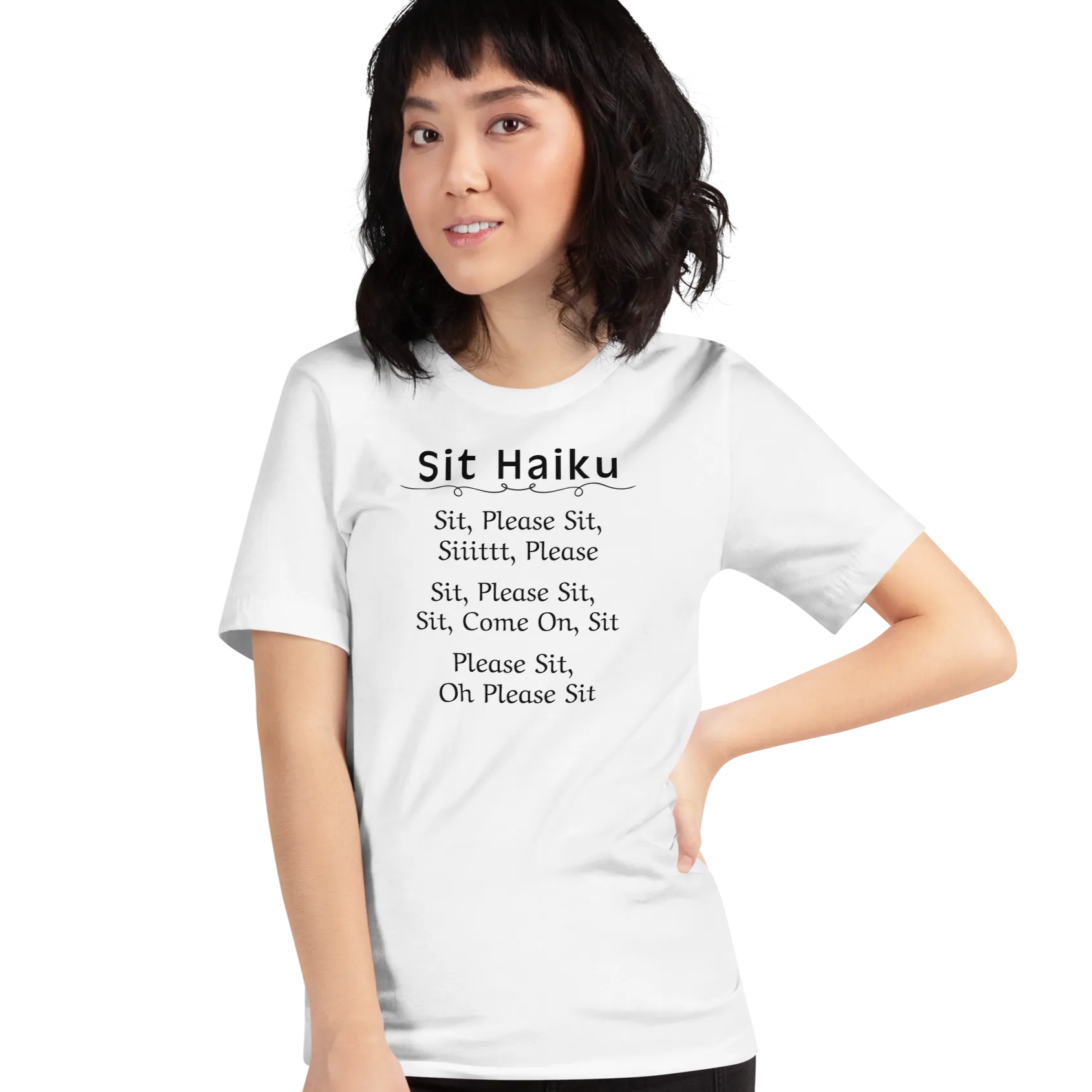 Sit Haiku T-Shirts - Light