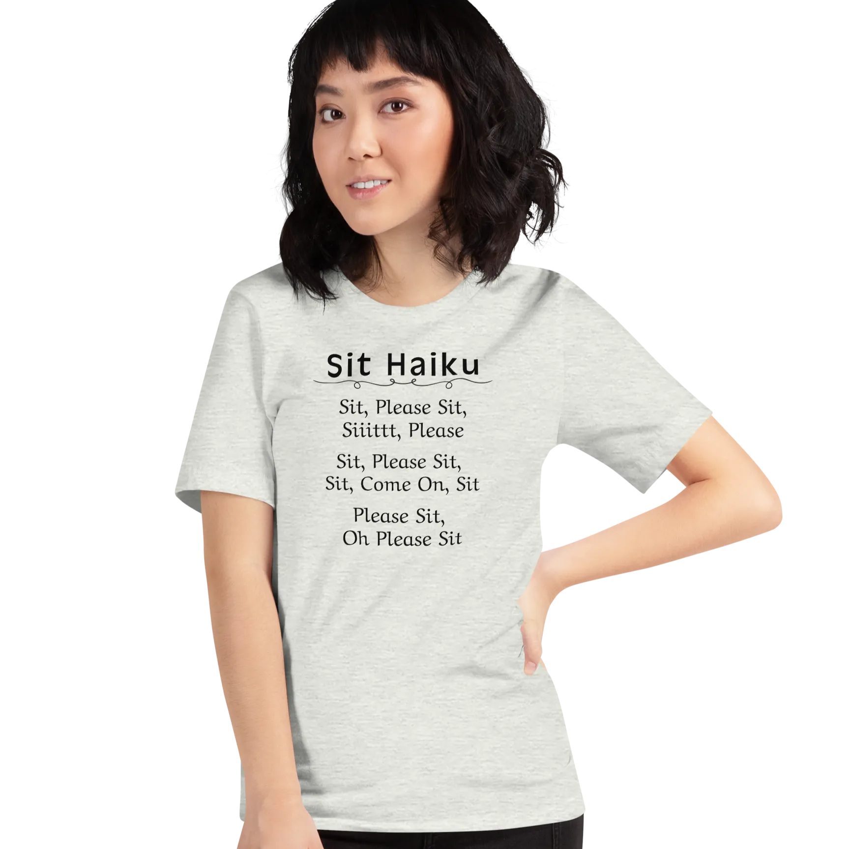 Sit Haiku T-Shirts - Light