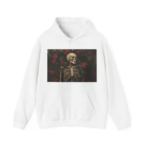 Skeleton Hoodie: Roses and Vines