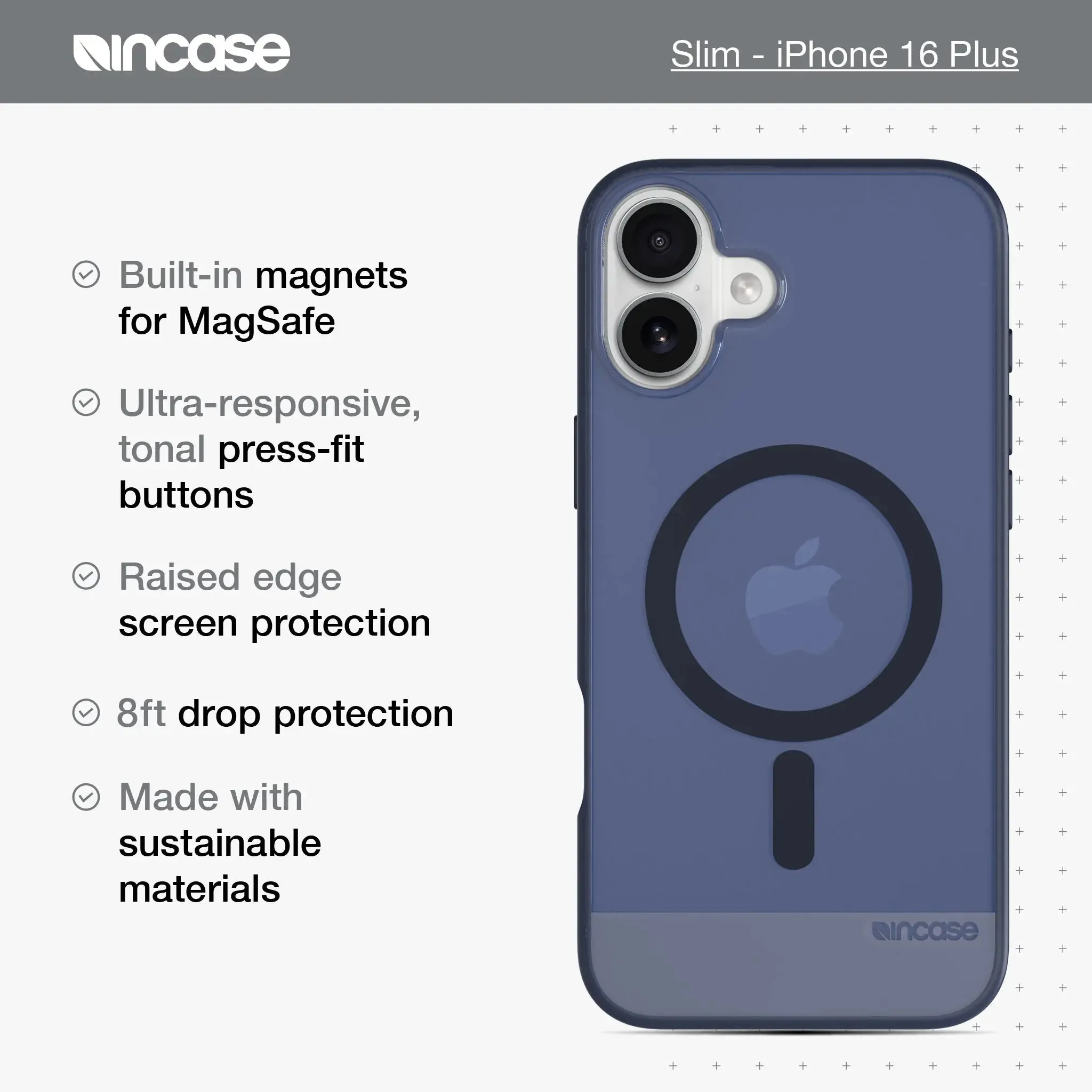 Slim Case with MagSafe for iPhone 16 Plus