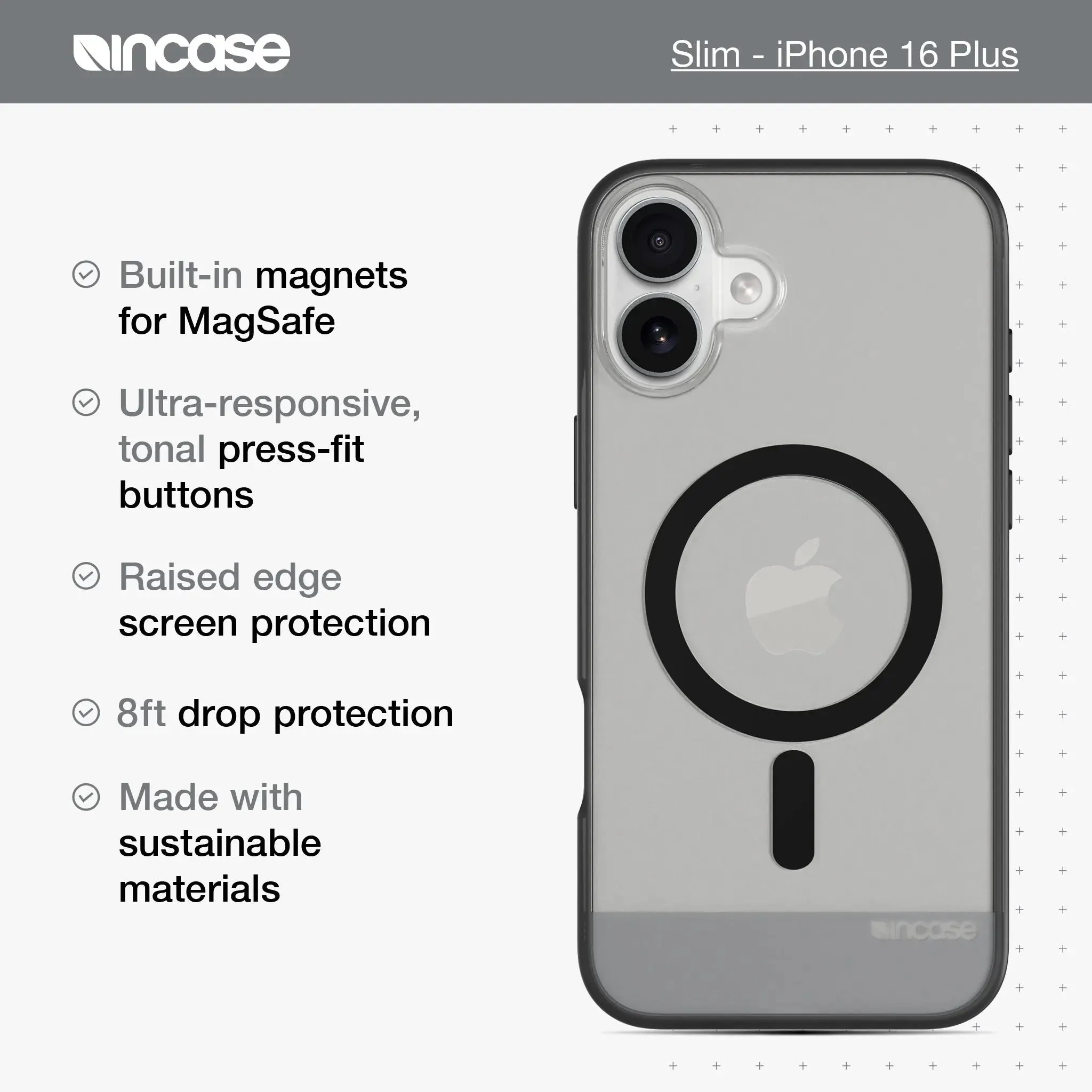Slim Case with MagSafe for iPhone 16 Plus