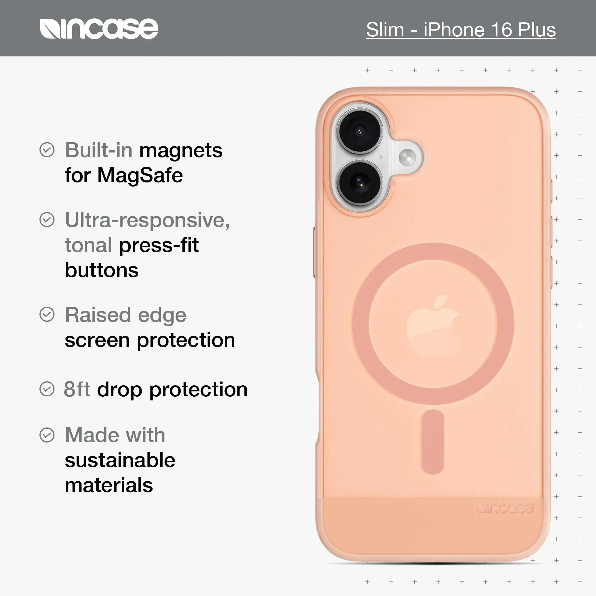 Slim Case with MagSafe for iPhone 16 Plus