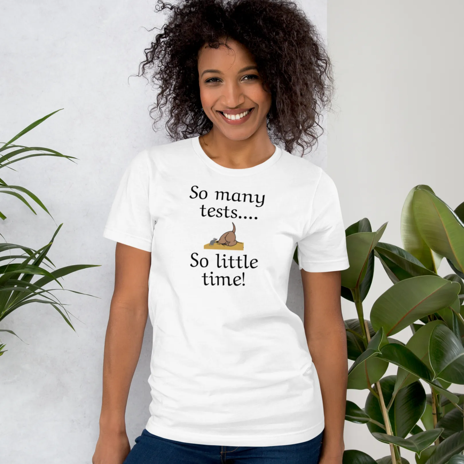 So Many Tests, So Little Time Earthdog T-Shirts - Light
