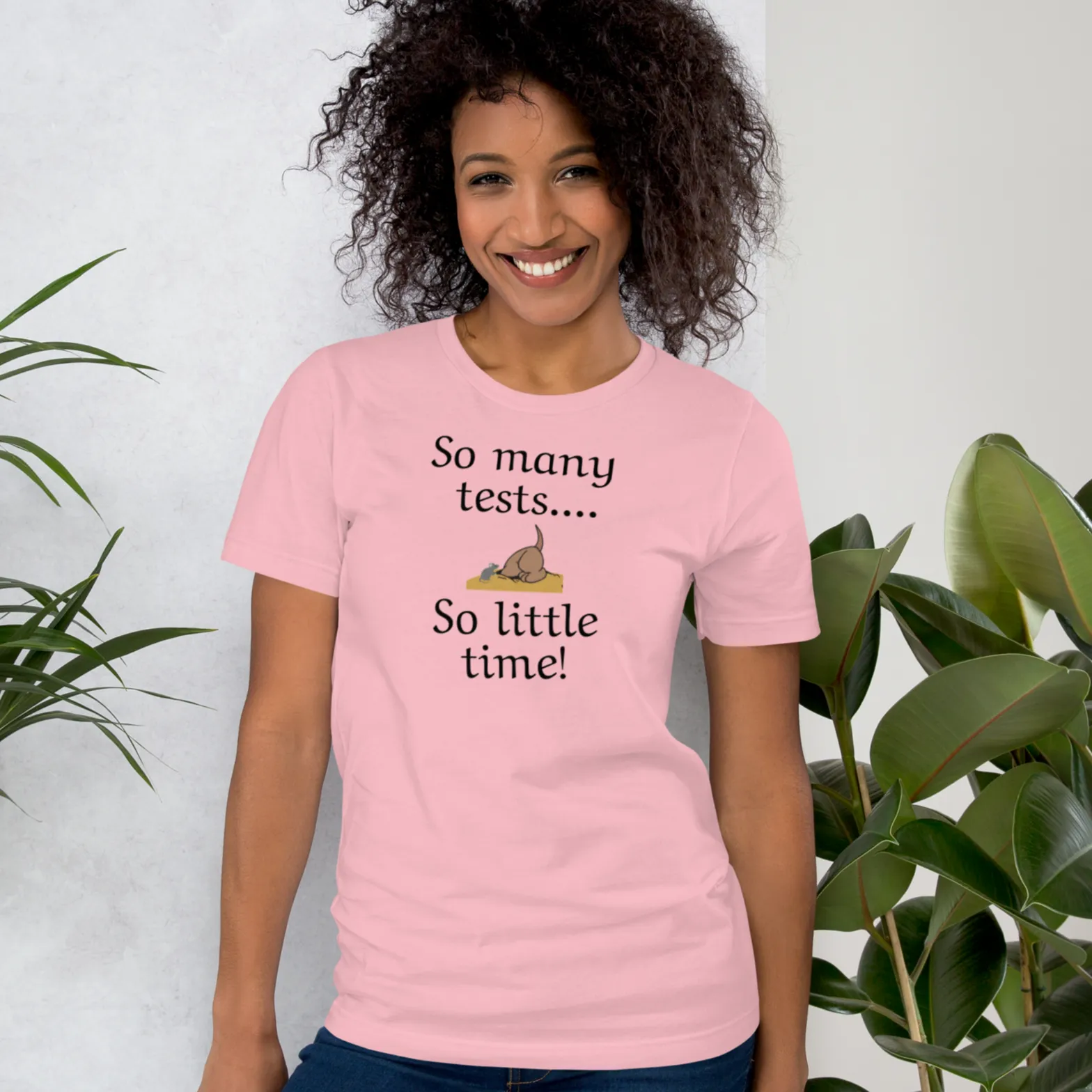 So Many Tests, So Little Time Earthdog T-Shirts - Light