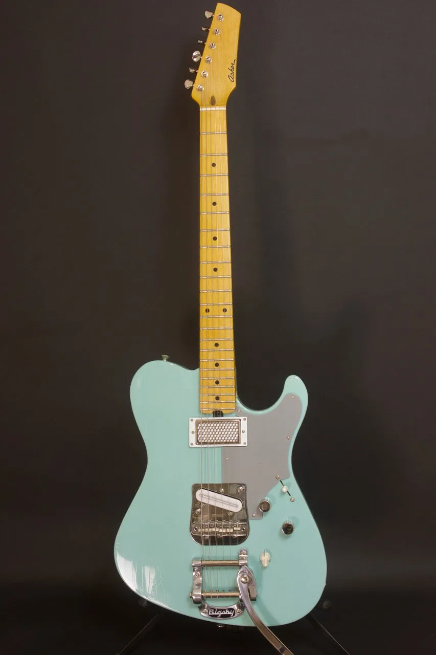 SOLD 2019 HT Deluxe, Daphne Blue Nitro Light Relic with Bigsby, sn#1118