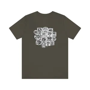 SoundFX COMIC PRICES Variant Unisex Jersey Short Sleeve Tee