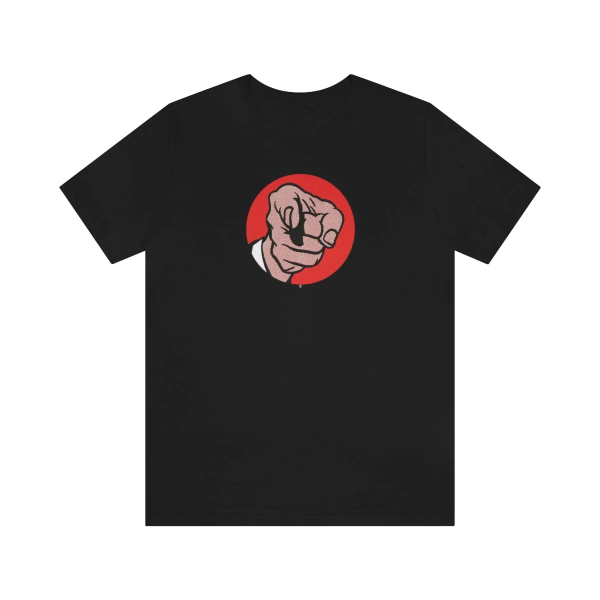 SoundFX POINTING FINGER Unisex Jersey Short Sleeve Tee