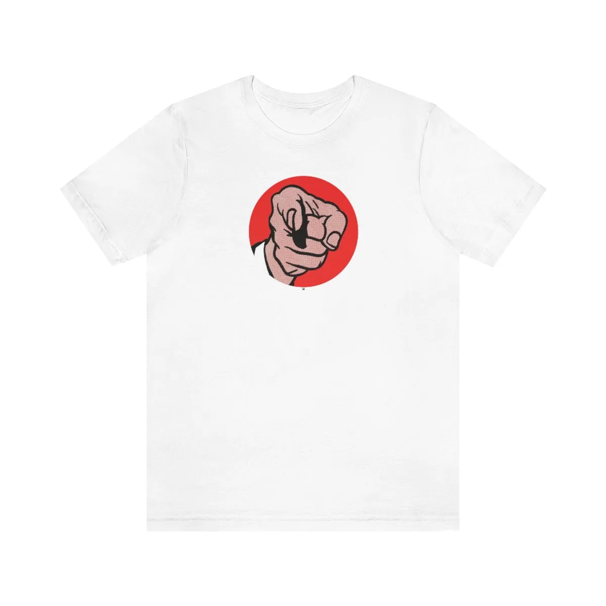 SoundFX POINTING FINGER Unisex Jersey Short Sleeve Tee