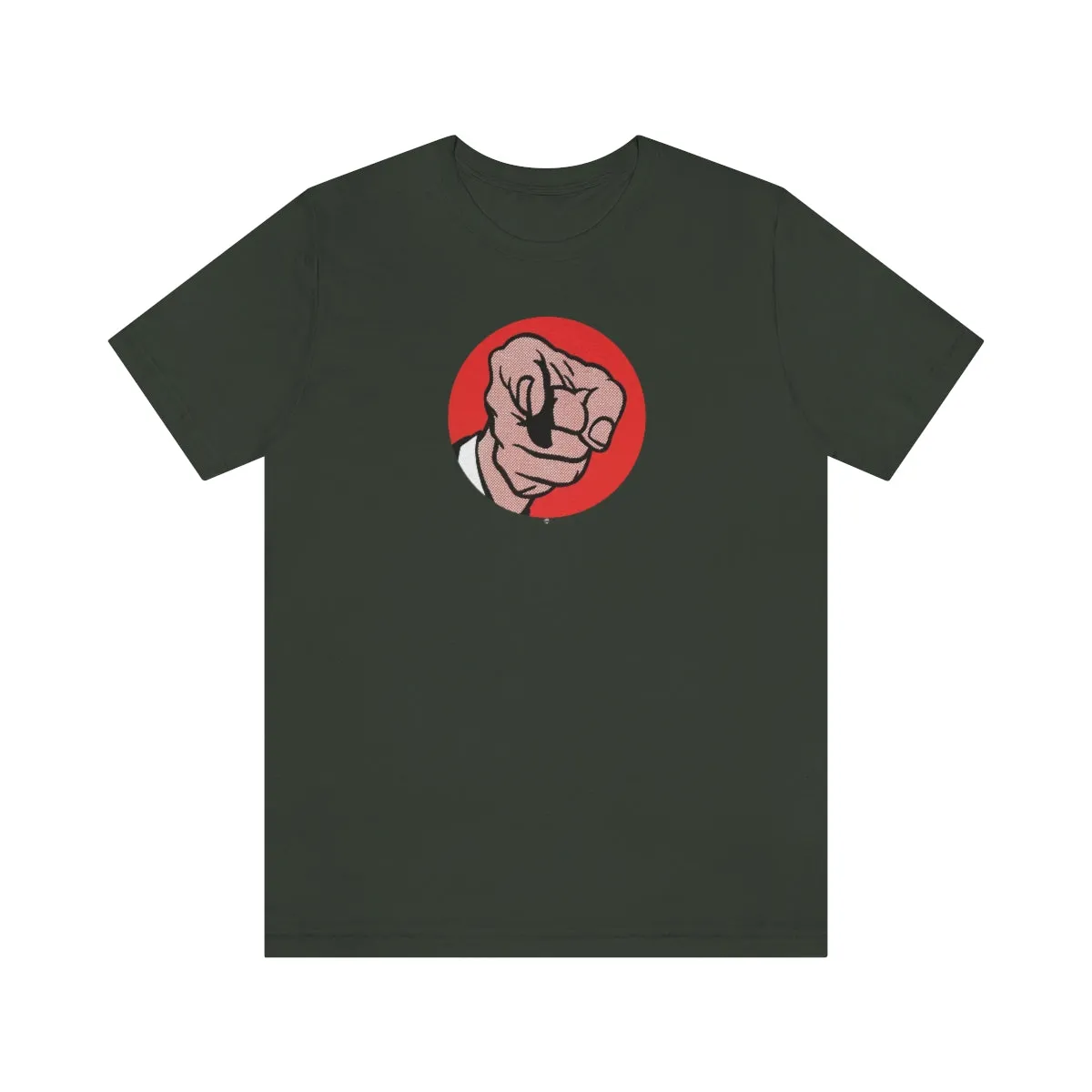 SoundFX POINTING FINGER Unisex Jersey Short Sleeve Tee
