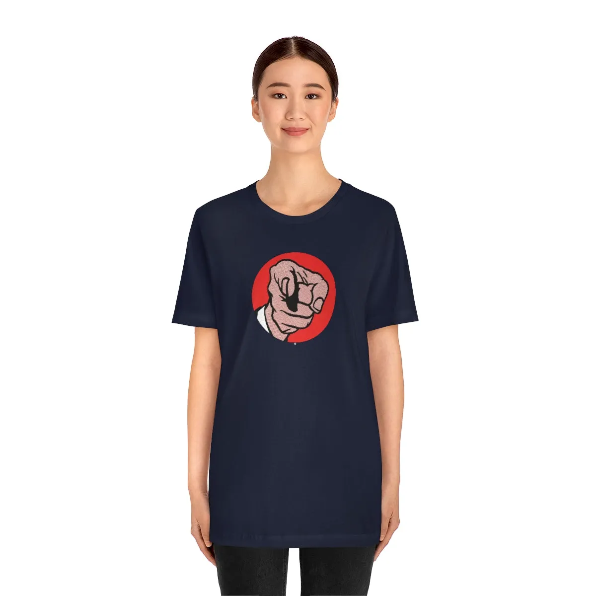SoundFX POINTING FINGER Unisex Jersey Short Sleeve Tee