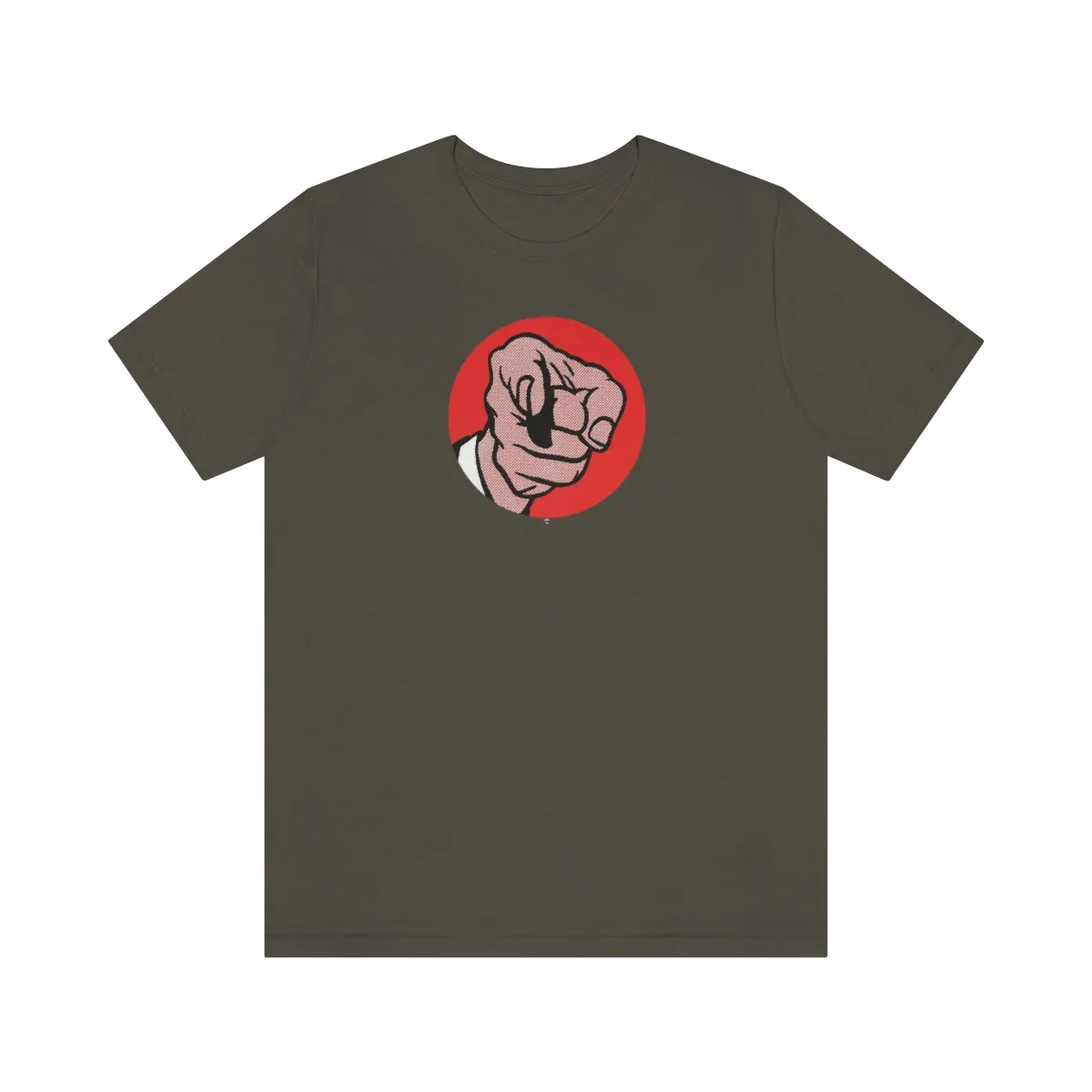 SoundFX POINTING FINGER Unisex Jersey Short Sleeve Tee