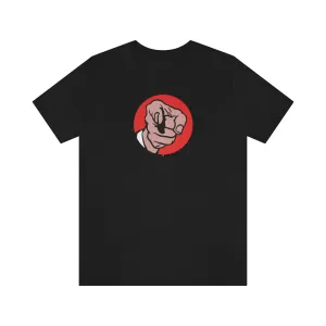 SoundFX POINTING FINGER Unisex Jersey Short Sleeve Tee