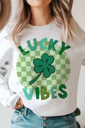 ST. PATRICK'S - LUCKY VIBES GRAPHIC SWEATSHIRT