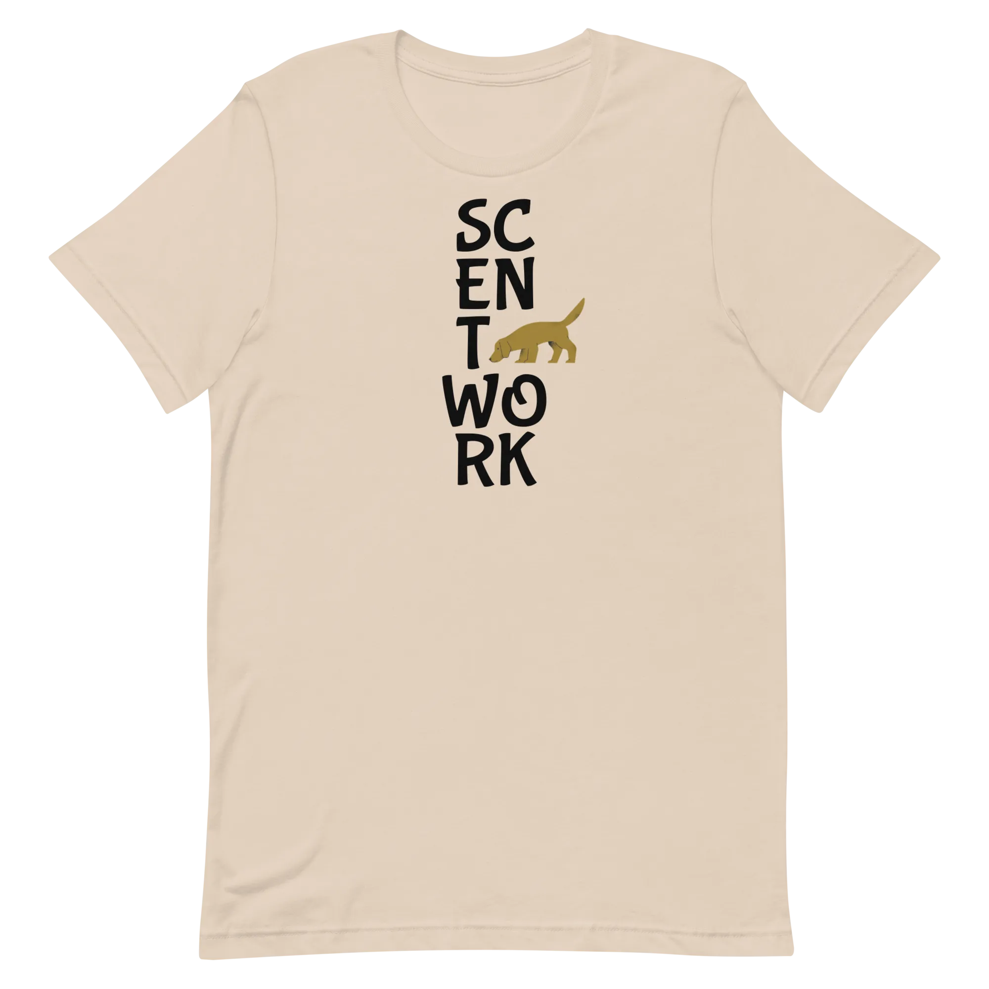 Stacked Scent Work T-Shirts - Light
