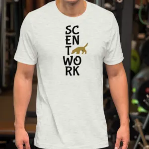 Stacked Scent Work T-Shirts - Light