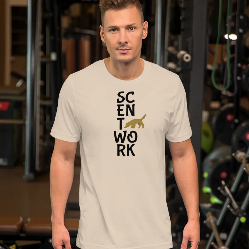 Stacked Scent Work T-Shirts - Light