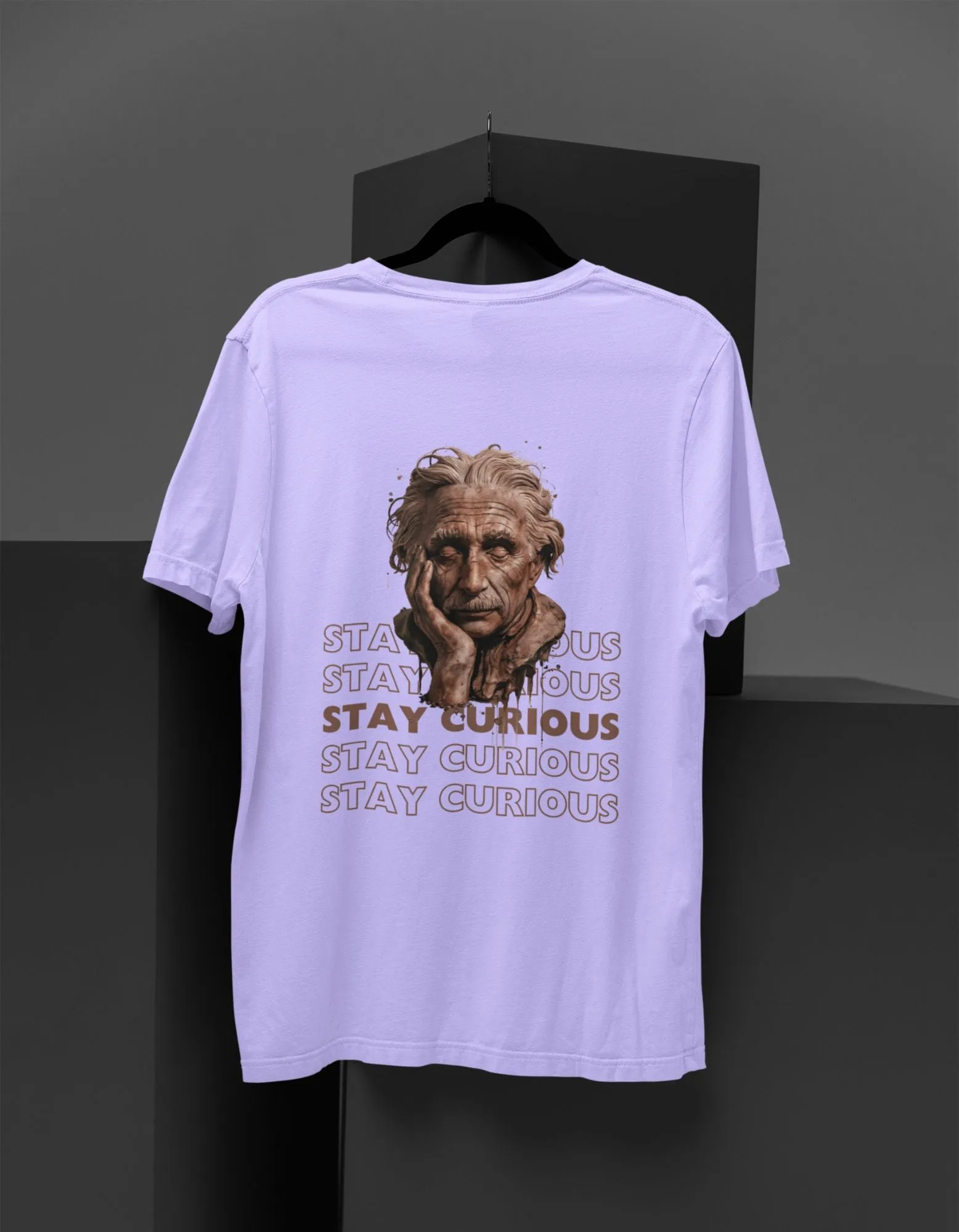 Stay Curious - Terry Oversized T-Shirt