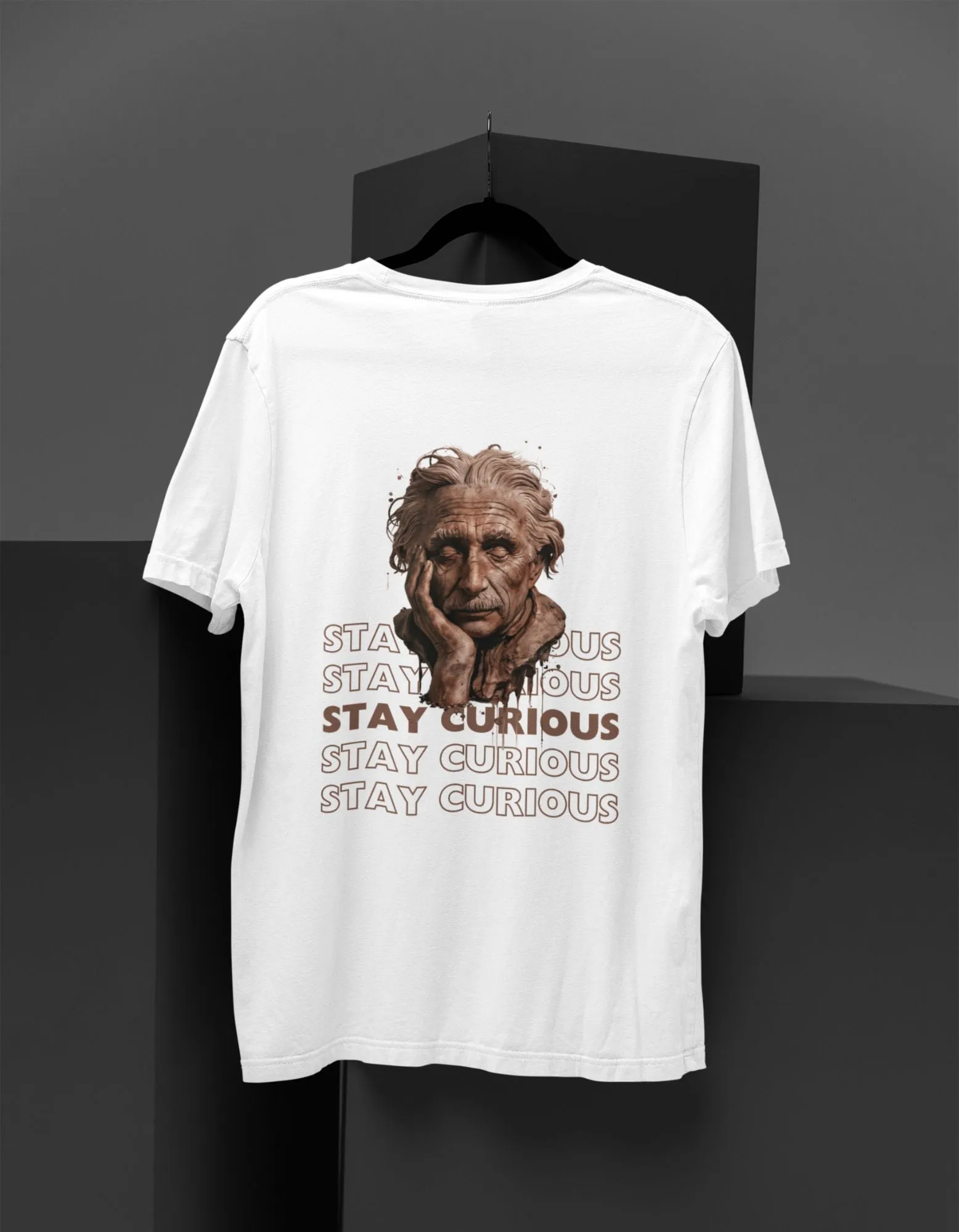 Stay Curious - Terry Oversized T-Shirt