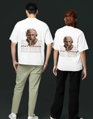 Stay Curious - Terry Oversized T-Shirt