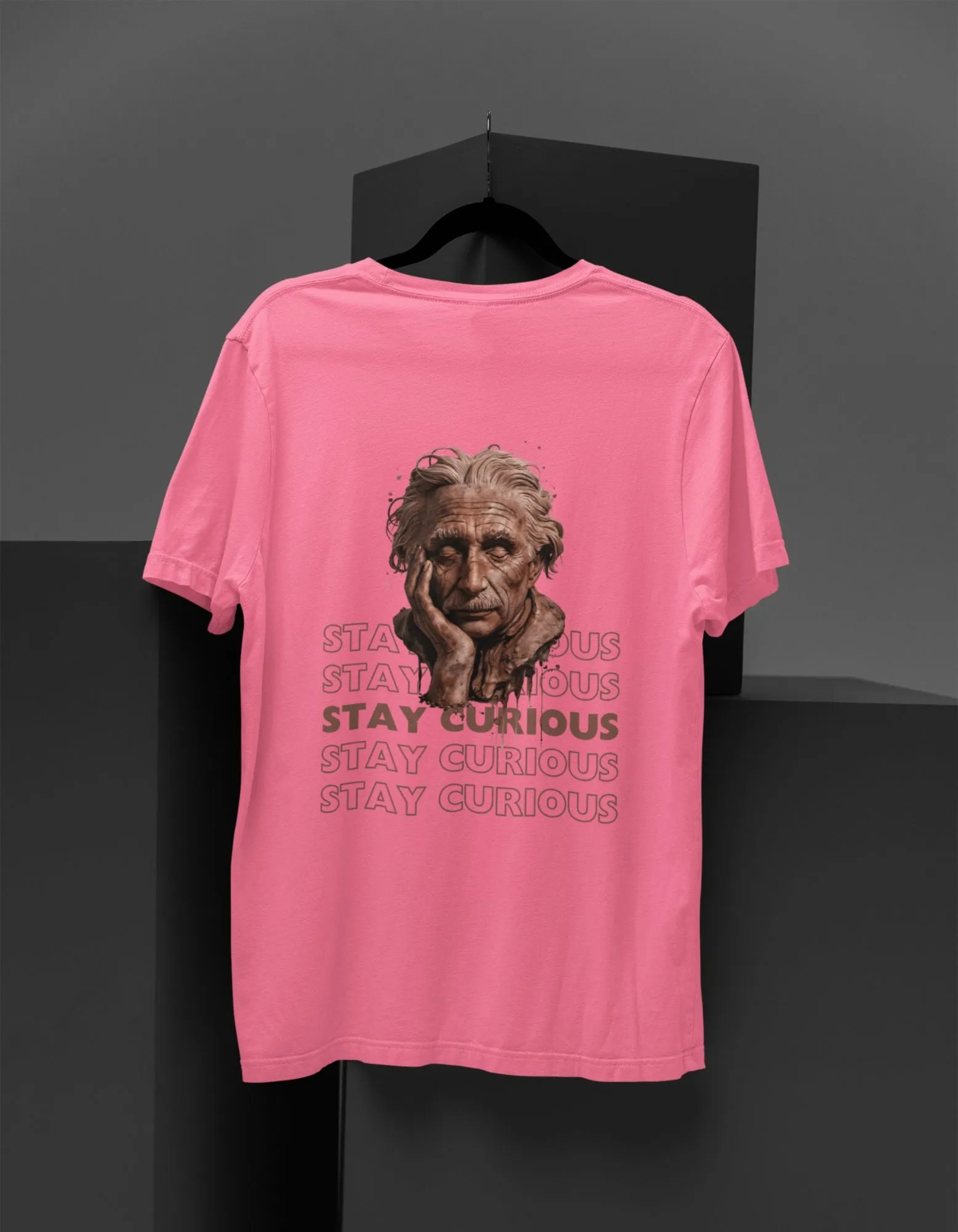 Stay Curious - Terry Oversized T-Shirt