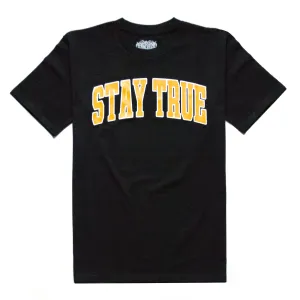 STAY TRUE T-shirt in Black