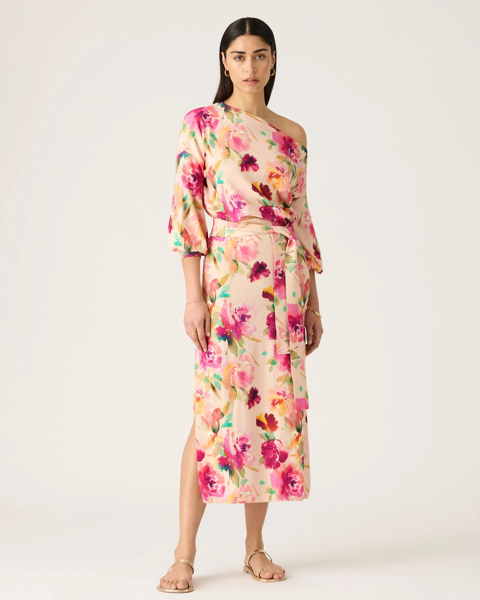 Stella Knit One Shoulder Dress - Mos the Label